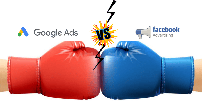 Facebook Ads vs Google Adwords: Let's End This Debate - facebook vs google ads which is better 1
