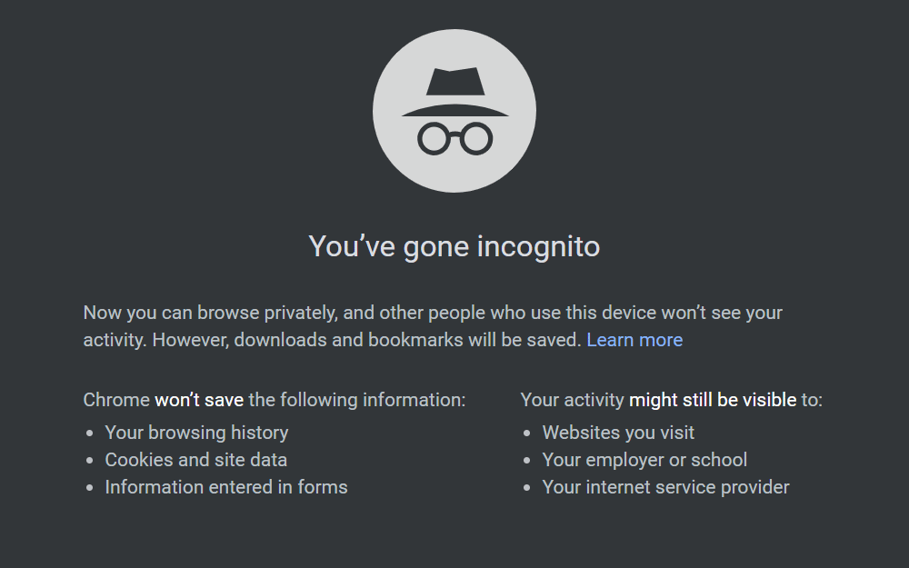 List of Free Google Tools to Upgrade Your SEO Strategy - google incognito